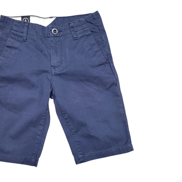 Volcom Youth Boys Navy Shorts Size 25 Inseam 10 Excellent Condition - Picture 3 of 5